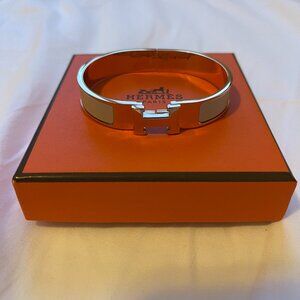 preloved Hermes clic H bracelet TGM